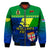 Custom Personalised Malampa Fiji Day Bomber Jacket Vanuatu Polynesia mix Flowers LT13 - Wonder Print Shop