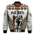 Custom Personalised Fiji Rugby Bati Bomber Jacket Proud Tapa Pattern LT13 - Wonder Print Shop