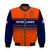 Netherlands Cricket Bomber Jacket ODI Simple Orange Style - Wonder Print Shop