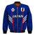 (Custom Text and Number) Japan Football Bomber Jacket Samurai Blue World Cup 2022 - Wonder Print Shop