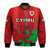 (Custom Text And Number) Wales Football Bomber Jacket World Cup 2022 Come On Cymru Yma O Hyd - Wonder Print Shop