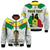 (Custom Text And Number) Senegal Football Bomber Jacket Champions WC 2022 - Wonder Print Shop