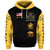 Custom Buffalo Soldiers Motorcycle Club Hoodie BSMC Original Style Black Gold LT8 - Wonder Print Shop