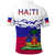 Haiti Happy Polo Shirt Independence Day LT2 - Wonder Print Shop