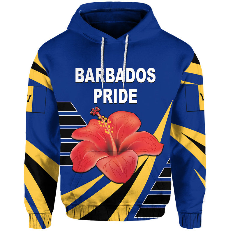 Custom Barbados Cricket Pride Hoodie Original Style LT8 - Wonder Print Shop