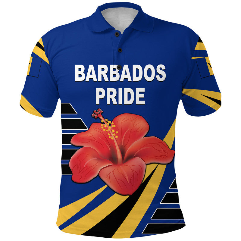 Custom Barbados Cricket Pride Polo Shirt Original Style LT8 - Wonder Print Shop