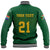 (Custom Personalised) South Africa National Cricket Team Baseball Jacket Proteas Sport Green Style LT9 - Wonder Print Shop