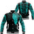 Viking Clothing Viking Compass Vegvisir Tattoo Cyan Version Baseball Jackets RLT12 - Wonder Print Shop