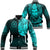 Viking Clothing Viking Odin Raven Tattoo Style Cyan Version Baseball Jackets RLT12 - Wonder Print Shop