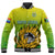 South Africa National Cricket Team Baseball Jacket Proteas Sports Yellow Style LT9 - Wonder Print Shop