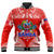 Toa Samoa Polynesian Rugby Baseball Jacket Samoan Flag Red Color LT9 - Wonder Print Shop