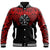 Viking Clothing Viking Odin Helm Of Awe Red Baseball Jacket RLT12 - Wonder Print Shop