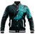 Viking Clothing Viking Odin's Celtic Ravens Cyan Version Baseball Jackets RLT12 - Wonder Print Shop