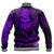 Viking Clothing Viking Odin Raven Tattoo Style Purple Version Baseball Jackets RLT12 - Wonder Print Shop