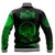 Viking Clothing Viking Fenrir Norse 3D Green Baseball Jacket RLT12 - Wonder Print Shop