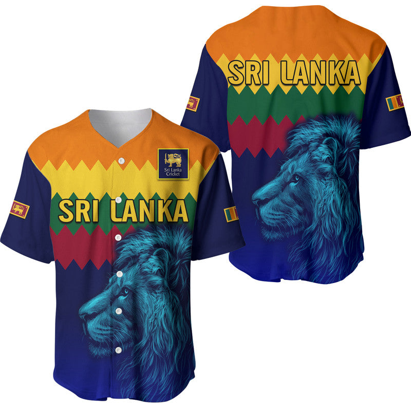 Sri Lanka The Lions Cricket Baseball Jersey LT9 - Wonder Print Shop