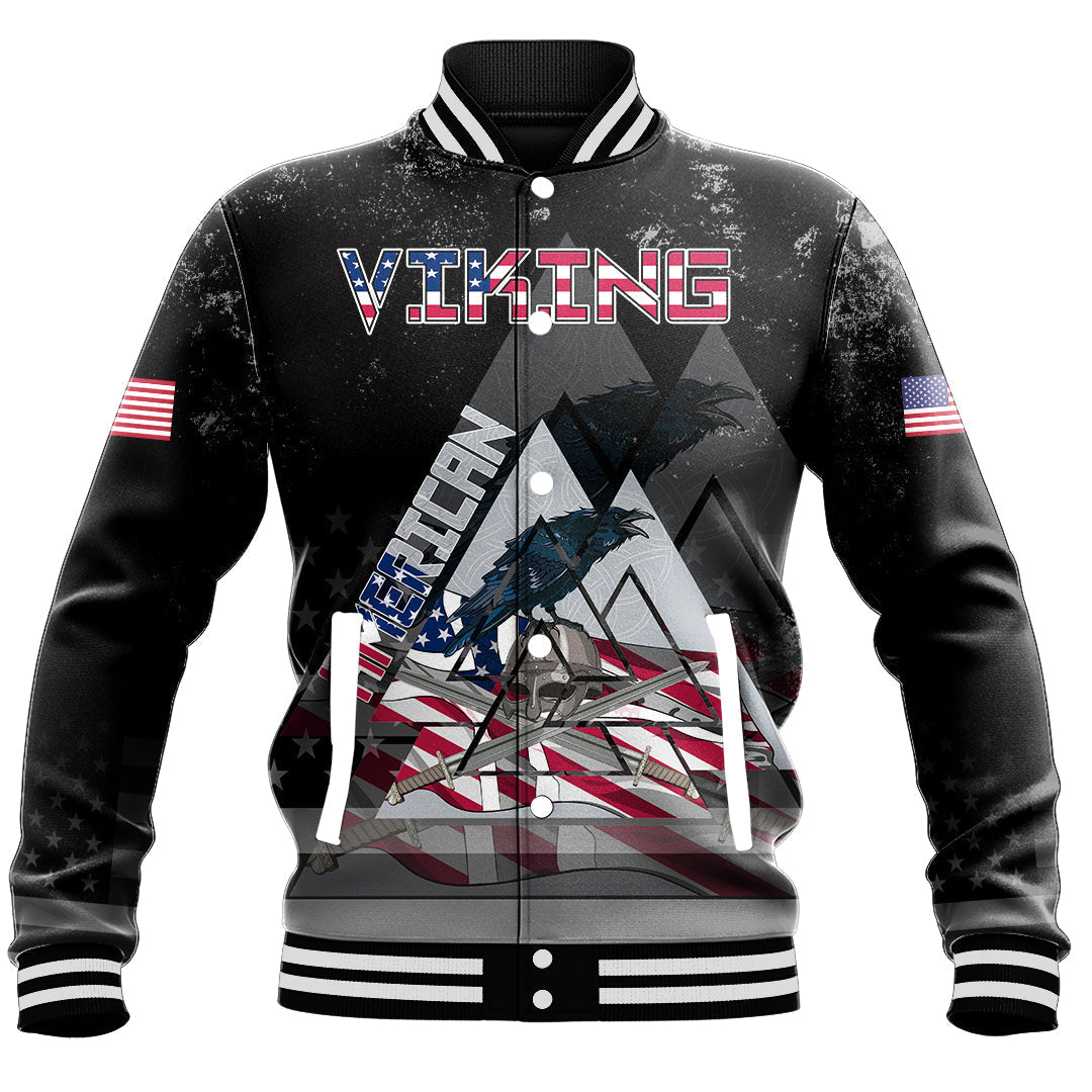 Viking American Viking See You In Valhalla Baseball Jackets RLT12 - Wonder Print Shop