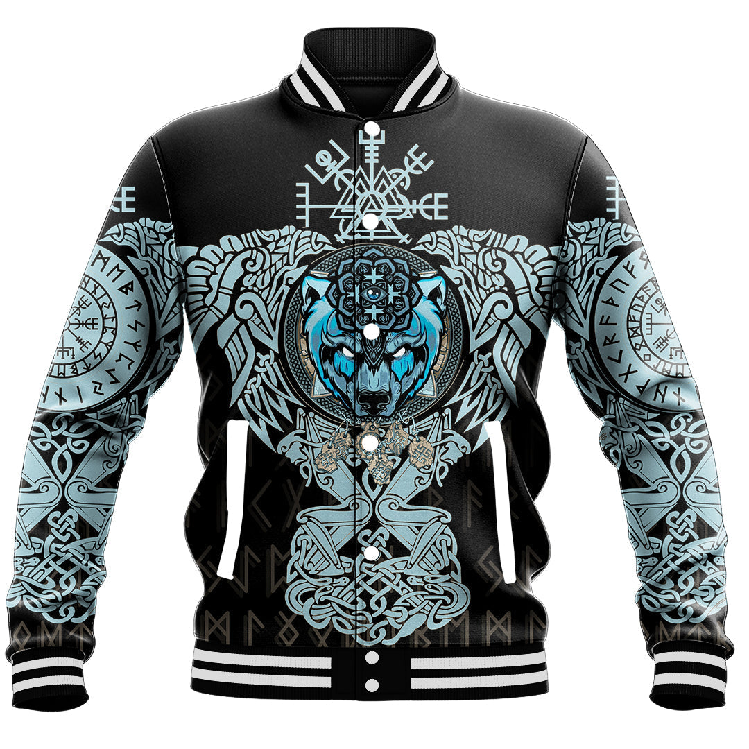 Viking Bear Tattoo Viking Baseball Jacket RLT12 - Wonder Print Shop