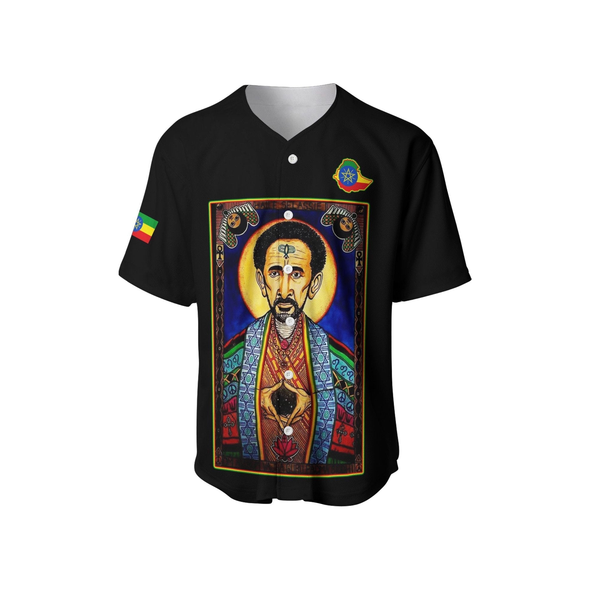 ethiopia-proud-baseball-jersey-haile-selassie-i