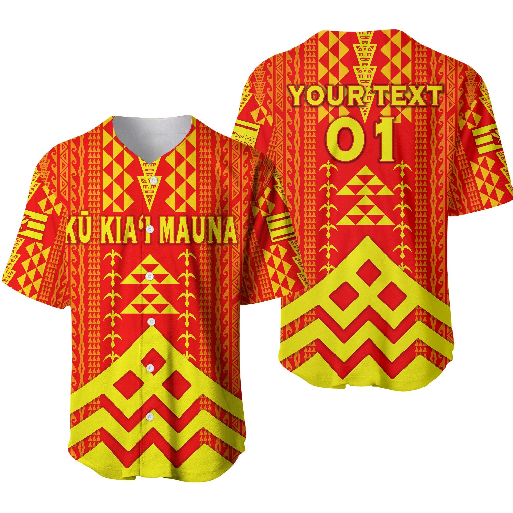 (Custom Personalised) Hawaii Ku Kiai Mauna Baseball Jersey We Are Mauna Kea Unique Vibes LT8 - Wonder Print Shop