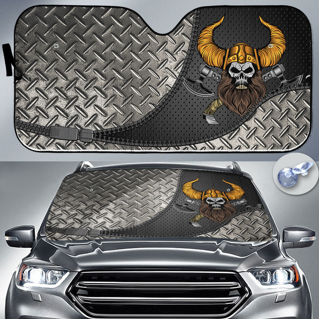 viking-auto-sun-shades-beard-skull-cross-axes-auto-sun-shades