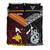 New Zealand and Papua New Guinea Bedding Set Together Black LT8 - Wonder Print Shop