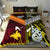 New Zealand and Papua New Guinea Bedding Set Together Yellow LT8 - Wonder Print Shop