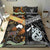 New Zealand Maori Aotearoa and Australia Aboriginal Bedding Set Together Black LT8 - Wonder Print Shop