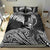 New Zealand Aotearoa Silver Fern Bedding Set Flying Krearea LT7 - Wonder Print Shop