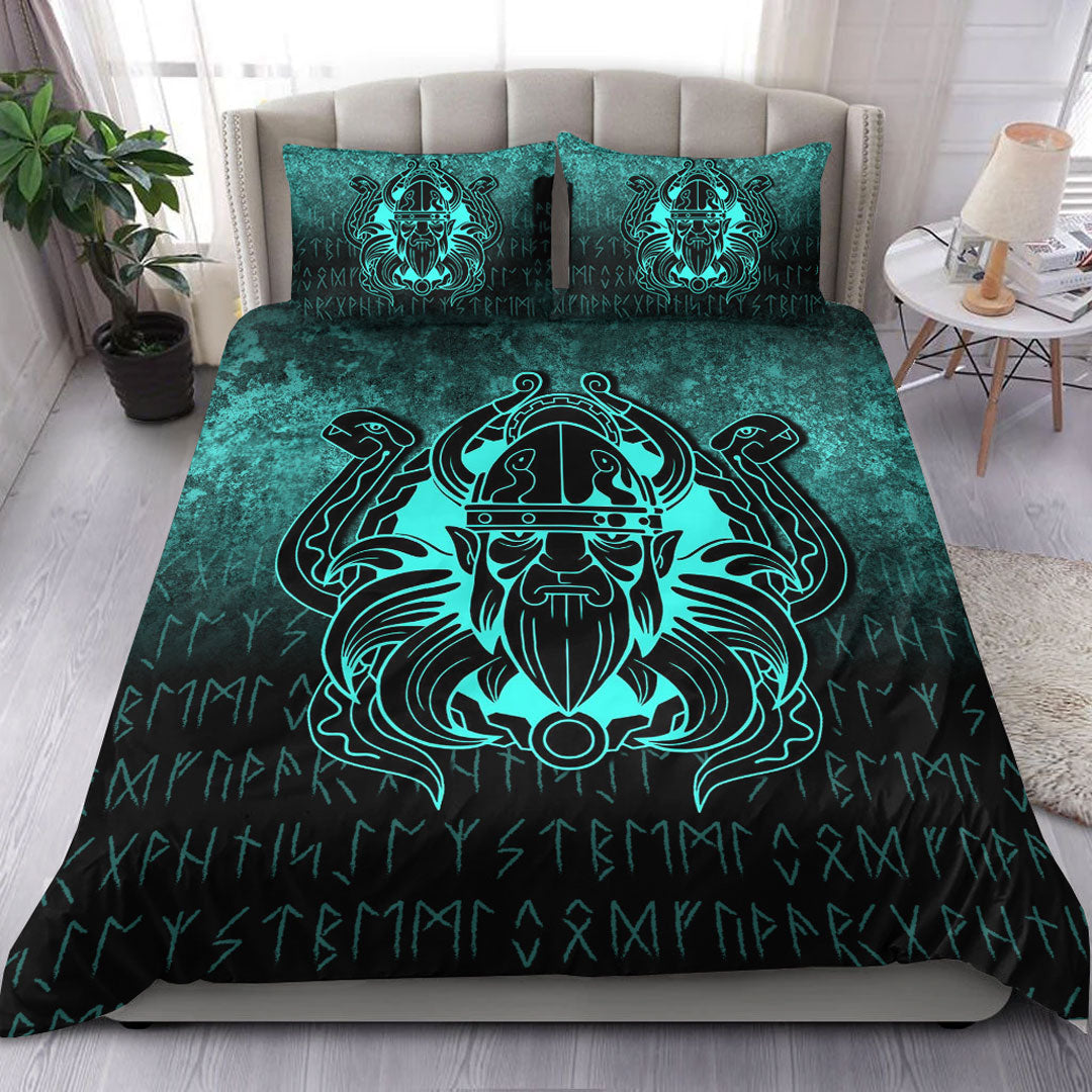 viking-bedding-set-nordic-warrior-valhalla-norse-cyan-version-bedding-set