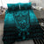 Viking Bedding Set Viking Odin Allfather In Asgard Cyan Version Bedding Set RLT12 - Wonder Print Shop