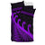 New Zealand Rugby Maori Bedding Set Silver Fern Koru Vibes Purple LT8 - Wonder Print Shop