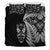 New Zealand Haka Rugby Maori Bedding Set Silver Fern Vibes Black LT8 - Wonder Print Shop