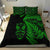 New Zealand Haka Rugby Maori Bedding Set Silver Fern Vibes Green LT8 - Wonder Print Shop