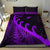 New Zealand Rugby Maori Bedding Set Silver Fern Koru Vibes Purple LT8 - Wonder Print Shop