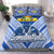 Mate Ma'a Tonga Bedding Set Leimatu'a Bulls Creative Style Blue LT8 - Wonder Print Shop