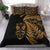 New Zealand Haka Rugby Maori Bedding Set Silver Fern Vibes Gold LT8 - Wonder Print Shop