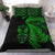 New Zealand Haka Rugby Maori Bedding Set Silver Fern Vibes Green LT8 - Wonder Print Shop