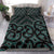 New Zealand Bedding Set Maori Graphic Tee patterns Green LT6 - Wonder Print Shop