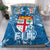 Fiji Bedding Set Tapa Patterns Blue Style LT6 - Wonder Print Shop