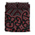 New Zealand Bedding Set Maori Graphic Tee patterns Red LT6 - Wonder Print Shop