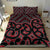 New Zealand Bedding Set Maori Graphic Tee patterns Red LT6 - Wonder Print Shop