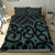 New Zealand Bedding Set Maori Graphic Tee patterns Green LT6 - Wonder Print Shop