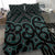 New Zealand Bedding Set Maori Graphic Tee patterns Green LT6 - Wonder Print Shop