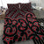 New Zealand Bedding Set Maori Graphic Tee patterns Red LT6 - Wonder Print Shop