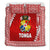 Tonga Coat Of Arms Bedding Set Simplified Version Red LT8 - Wonder Print Shop