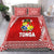 Tonga Coat Of Arms Bedding Set Simplified Version Red LT8 - Wonder Print Shop