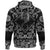 Viking Hoodie Black Winged Dragon Spirit Of Celts with Bandana Paisley Style RLT12 - Wonder Print Shop