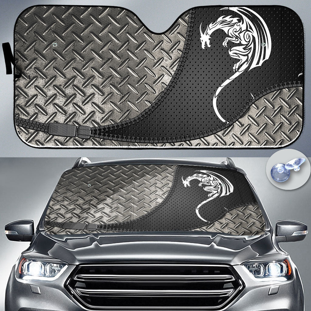 viking-auto-sun-shades-black-winged-dragon-spirit-of-celts-auto-sun-shades