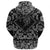 Viking Hoodie Black Winged Dragon Spirit Of Celts with Bandana Paisley Style RLT12 - Wonder Print Shop